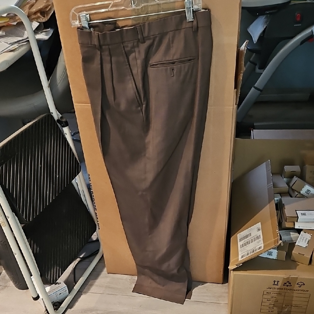 Hart Schaffner Marx Dark Brown Dress Pants